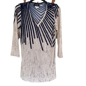 Vintage Artex long top tunic small. 0218